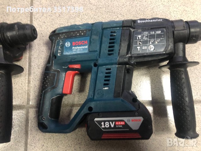 Безчетков перфоратор Bosch , снимка 6 - Бормашини - 43422755