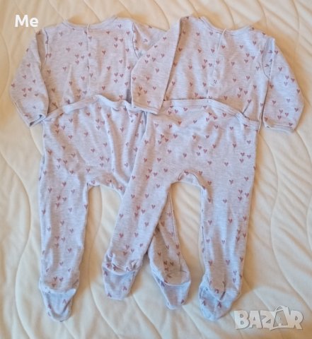 Gemo два броя ромпъри, 18 м, снимка 2 - Бебешки пижами - 43776271