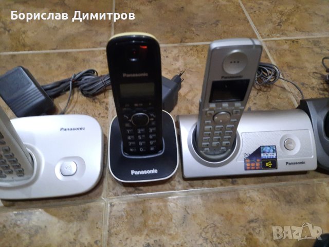 Продавам безжични телефони Panasonic 5 комплекта, снимка 5 - Други - 43399261