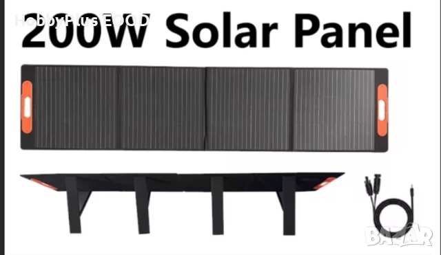 Сгъваеми соларни панели ETFE, снимка 2 - Къмпинг осветление - 51829888