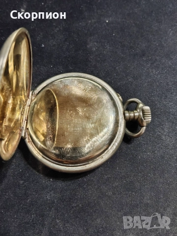 Швейцарски джобен часовник 1925г. - Класика в жанра - ПРОМОЦИЯ, снимка 11 - Джобни - 49241450