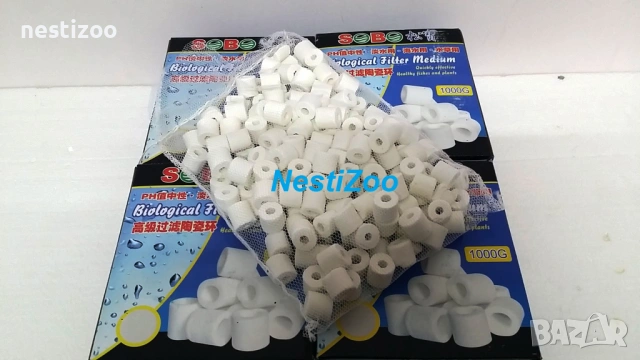 Керамичен Пълнеж за Филтри, снимка 3 - Оборудване за аквариуми - 53364147