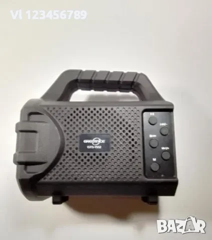 Соларно Радио/Фенер gts 1552 с FM, BT, micro SD, снимка 4 - Радиокасетофони, транзистори - 50789227