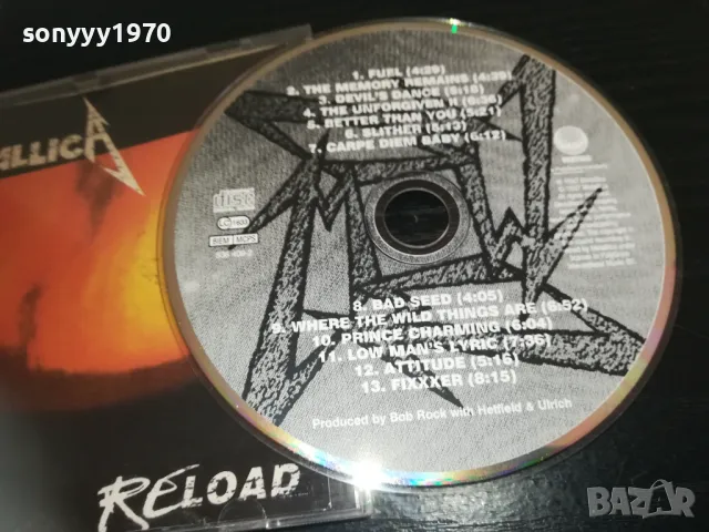 METALLICA RELOAD CD 0611241716, снимка 6 - CD дискове - 47866990