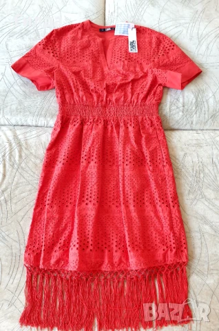 Karl Lagerfeld рокля памук 36, снимка 5 - Рокли - 51224406