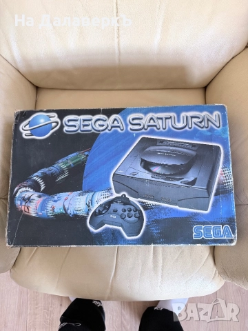 Sega Saturn MK1 в кутия + волан, снимка 13 - Други игри и конзоли - 52698470