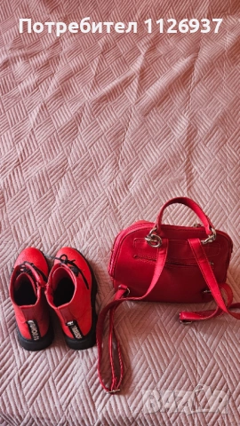 Комплект раница и боти, снимка 2 - Дамски боти - 53349722