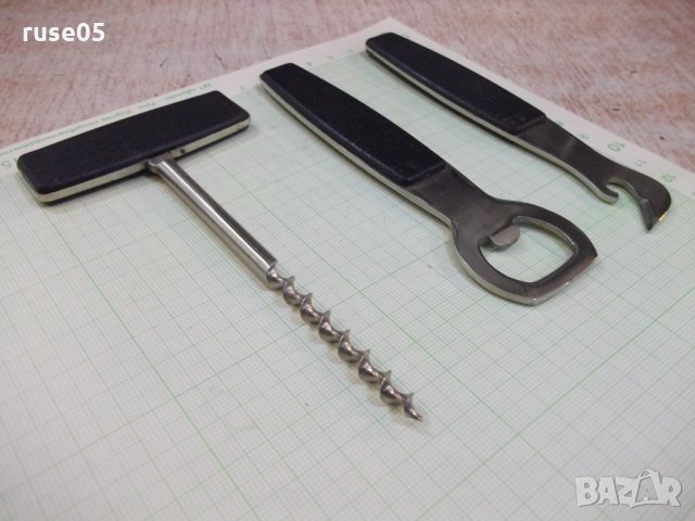 Комплект отварачки 2 бр. и тирбушон, снимка 4 - Аксесоари за кухня - 28947404