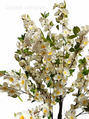 Декоративно дръвче, черешов цвят, 170см, снимка 3 - Изкуствени цветя - 49901507