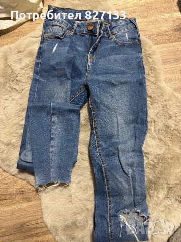 Дамски дънки - ХС размер, снимка 4 - Дънки - 53063238