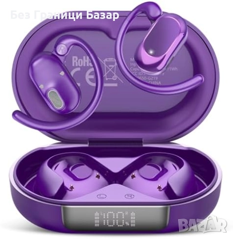 Нови Безжични open-ear слушалки 36H, ENC микрофони, водоустойчиви за спорт музика