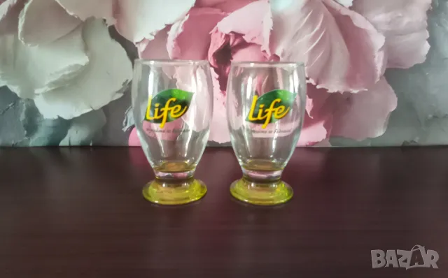 Комплект от 2бр. чаши Life Juice, снимка 2 - Чаши - 49257105