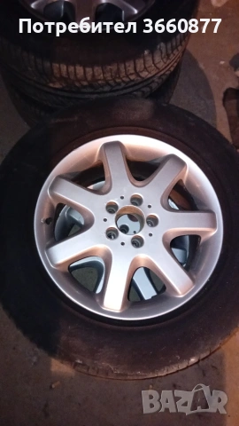 Джанти за Мерцедес МЛ 163 17-ки, снимка 5 - Гуми и джанти - 53061524