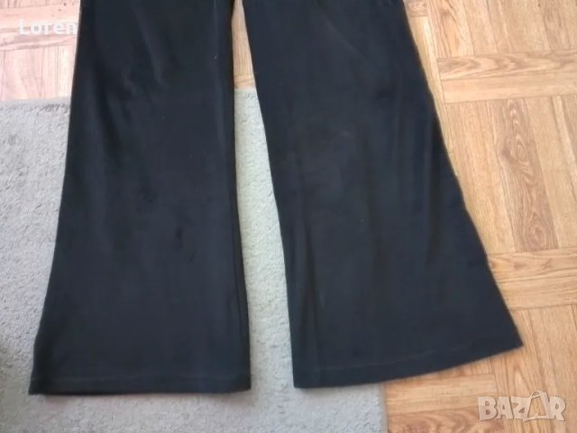 🍓 Destination 🍓Черен дълъг панталон плюш, снимка 2 - Панталони - 50045630