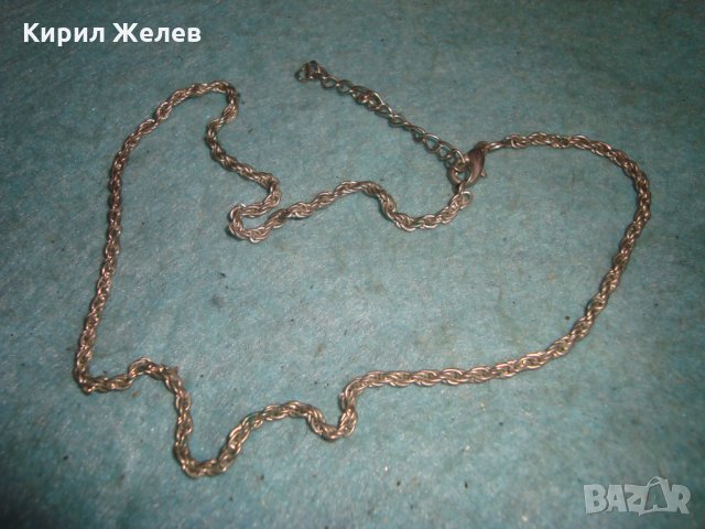 ПОСРЕБРЕНА ВИНТДЖ РЕТРО ПЛЕТКА ВЕРИЖКА ЛАНЕЦ КОЛИЕ 872гр, снимка 3 - Колиета, медальони, синджири - 35322781