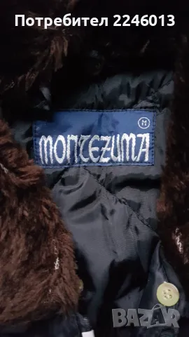 Късо яке с пухена яка, снимка 2 - Якета - 48180642