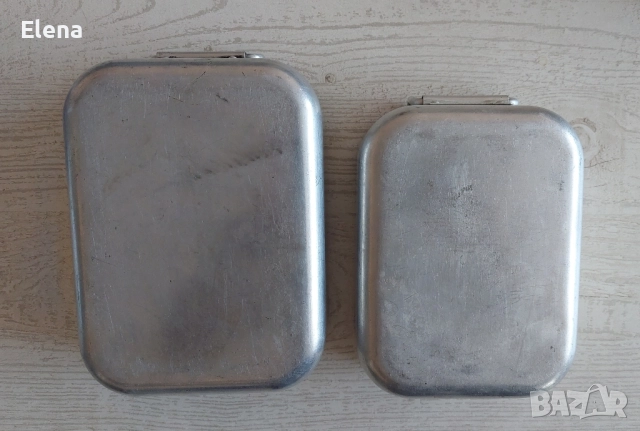Алуминиеви съдове за къмпинг – винтидж комплект (соц епоха, 1968/73), снимка 6 - Къмпинг мебели - 51734977