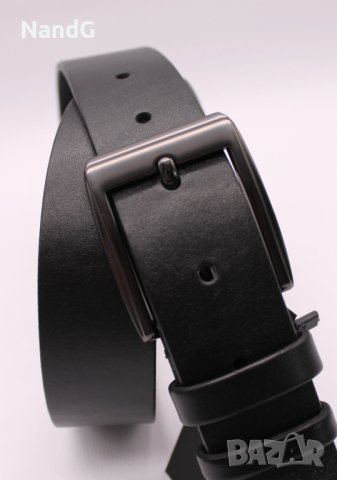 Кожен мъжки колан от серия LUX, снимка 2 - Колани - 36673208