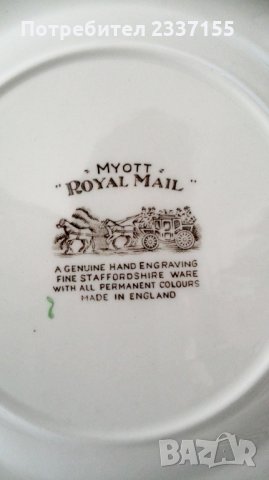 Английски порцелан чиния.., снимка 3 - Колекции - 26627328