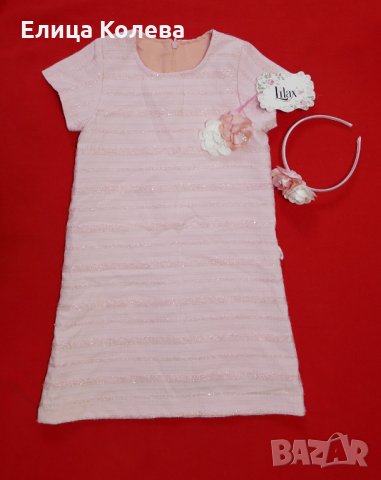 Нова кокетна рокля с диадема 5 г