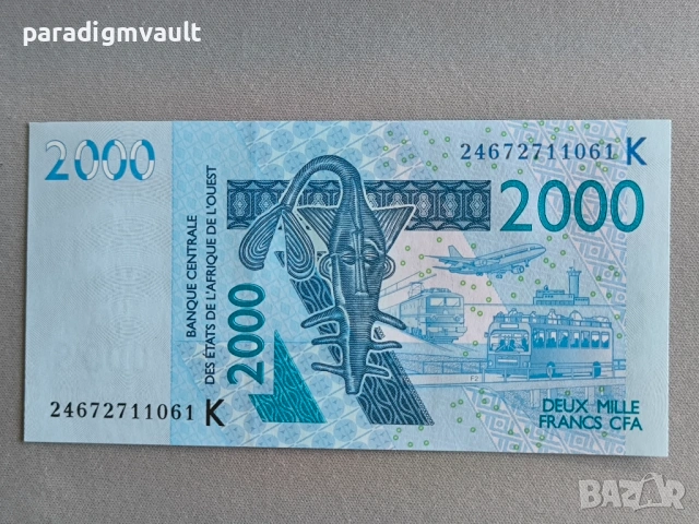 Банкнота - Сенегал - 2000 франка UNC | 2003г.