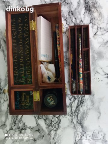 Комплект за писане с мастило, снимка 4 - Антикварни и старинни предмети - 32896619