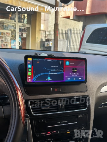 Audi Q5 – 10.33” Android 14 Мултимедия CarPlay Ауди Ю5 Навигация Андроид, снимка 2 - Аксесоари и консумативи - 51971113