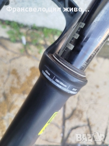 27.5 цола вилка за велосипед колело rock shox Reba , снимка 4 - Части за велосипеди - 53480712