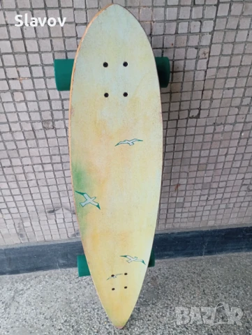 Лонгборд скейтборд, снимка 3 - Скейтборд, ховърборд, уейвборд - 50719715