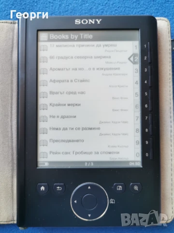 Четец Sony PRS-300, снимка 2 - Електронни четци - 50585254