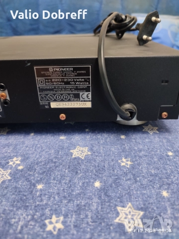Pioneer F-204RDS, снимка 6 - Ресийвъри, усилватели, смесителни пултове - 52646231