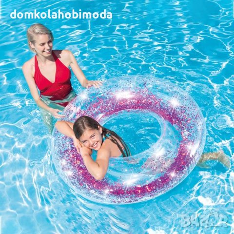 Надуваем пояс Intex,119 сантиметра, До 100 килограма