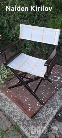 згъваем режисьорски стол, снимка 2 - Столове - 50307608
