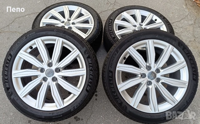 Оригинални джанти 19 цола с гуми зимни Audi A6 S6 дот 2020г