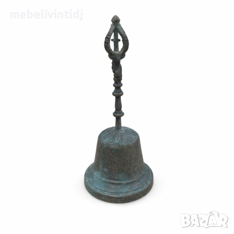 Декоративна метална камбанка (ръчна камбана). 