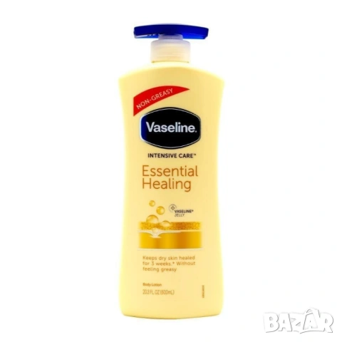 Vaseline Intensive Care Essential Healing Лосион за тяло за суха кожа 600 мл