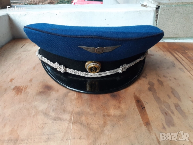 Стара соц фуражка шапка кокарда униформа, снимка 5 - Антикварни и старинни предмети - 52828260