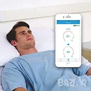 Wellue Sleep O2 Oxigen monitor кислороден монитор на съня с вибрационна аларма , снимка 14 - Уреди за диагностика - 49343922