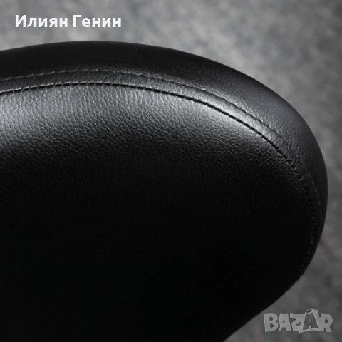 Салонен стол с кожен вид, снимка 7 - Столове - 52841602