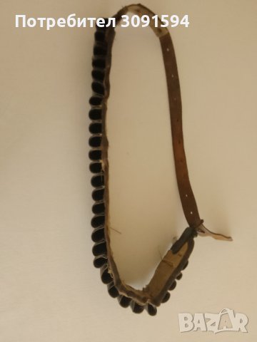  Стар автентичен Авджийски колани патрондаши  естествена кожа    , снимка 6 - Антикварни и старинни предмети - 43584600