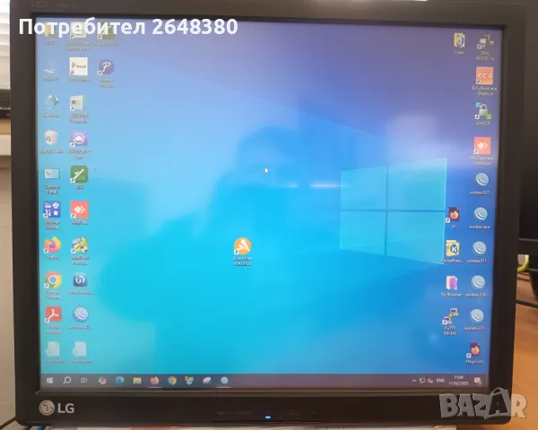 17" Touch Monitor LG Flatron - 17MB15T-B, снимка 3 - Монитори - 49076839