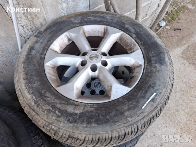Оригинални алуминиеви джанти 17 цола за нисан навара