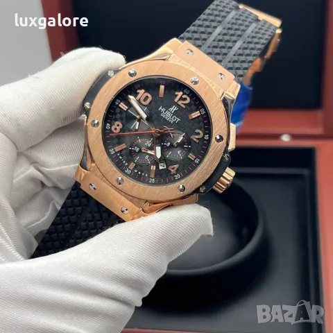 Мъжки часовник Hublot Big Bang с кварцов механизъм, снимка 3 - Мъжки - 48796693