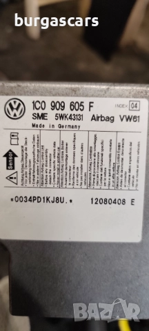 Централа Airbag 1C0 909 605 F Skoda Fabia II - 80лв, снимка 2 - Части - 51941588