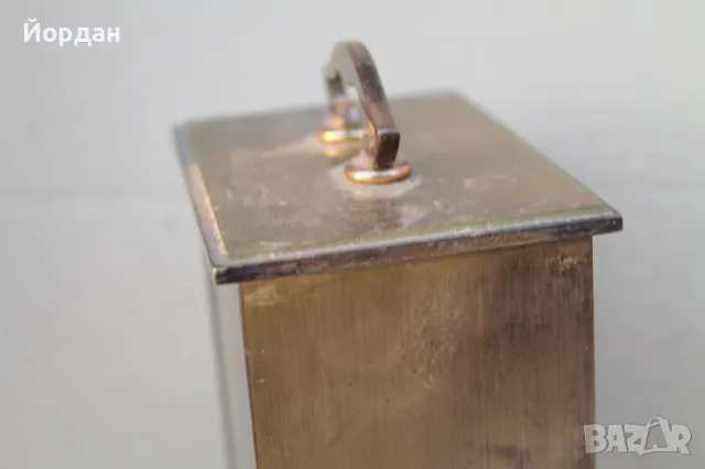 Масивен Англииски настолен часовник с Немски механизъм, снимка 12 - Антикварни и старинни предмети - 47356636