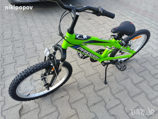 PASSATI Алуминиев велосипед 20" MARTYN зелен, снимка 10 - Велосипеди - 53560000