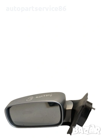 Предно ляво огледало за крило сребристо за KIA Sorento 2.5 CRDi (2009)