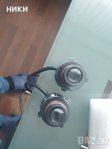 продавам LED крушки hb3 с лупа, снимка 3 - Части - 43285143