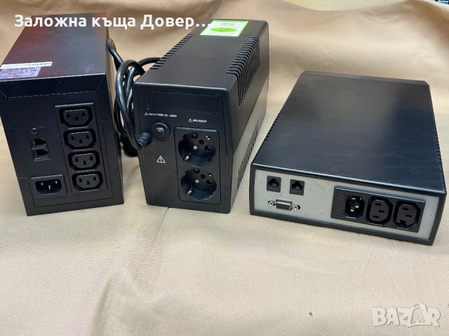 UPS аварийни непрекъсваеми захранвания нови батерии, снимка 2 - Друга електроника - 52511258