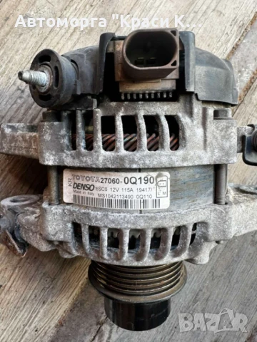 270600Q190 динамо за Toyota Aygo 2017г. 1.0d , снимка 2 - Части - 51376459